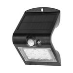 Casa si Gradina - Corpuri si surse de iluminat - Iluminat exterior - Lampi solare - Lampa solara ADVITI Siloe AD-SL-6083BLR4, 1.5 W, senzor de miscare, unghi de detectie 120°, negru - Infinity.ro