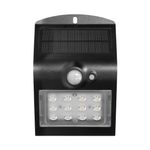 Casa si Gradina - Corpuri si surse de iluminat - Iluminat exterior - Lampi solare - Lampa solara ADVITI Siloe AD-SL-6083BLR4, 1.5 W, senzor de miscare, unghi de detectie 120°, negru - Infinity.ro