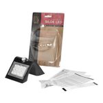 Casa si Gradina - Corpuri si surse de iluminat - Iluminat exterior - Lampi solare - Lampa solara ADVITI Siloe AD-SL-6083BLR4, 1.5 W, senzor de miscare, unghi de detectie 120°, negru - Infinity.ro