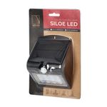 Casa si Gradina - Corpuri si surse de iluminat - Iluminat exterior - Lampi solare - Lampa solara ADVITI Siloe AD-SL-6083BLR4, 1.5 W, senzor de miscare, unghi de detectie 120°, negru - Infinity.ro