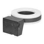 Casa si Gradina - Corpuri si surse de iluminat - Plafoniere, aplice si spoturi - Aplica de gradina ADVITI Howlit AD-OP-6205GLPMR4, 20W, LED SMD, 1800lm, IP65, 4000K, gri - Infinity.ro