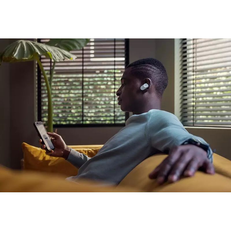 TV, Audio-Video si Foto - Portabile audio - Casti audio - Casti audio true wireless Philips Fidelio T1WT/00, In-Ear, Bluetooth v5.2, ANC Pro+, redare 9 ore, alb - Infinity.ro