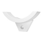 Casa si Gradina - Corpuri si surse de iluminat - Plafoniere, aplice si spoturi - Aplica de gradina ADVITI Spinel AD-OP-6119WLPMR4, 10W, LED SMD, senzor de miscare si crepuscular, alb - Infinity.ro