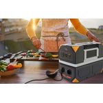 Casa si Gradina - Electrice - Generatoare electrice - Statie incarcare Technaxx TX-231, 917Wh, 1200W, USB-C, USB-A, 2 x 230V, priza auto, negru/portocaliu - Infinity.ro