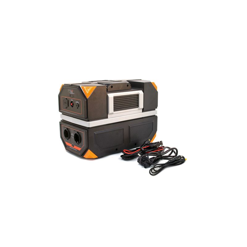 Casa si Gradina - Electrice - Generatoare electrice - Statie incarcare Technaxx TX-231, 917Wh, 1200W, USB-C, USB-A, 2 x 230V, priza auto, negru/portocaliu - Infinity.ro