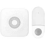 Casa si Gradina - Electrice - Accesorii electrice - Sonerii electrice - Sonerie wireless ORNO Home OR-DB-AB-169/W, alimentare la retea, IP44, 150 m, 1 receptor, Alb - Infinity.ro