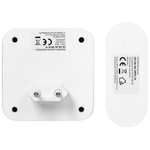 Casa si Gradina - Electrice - Accesorii electrice - Sonerii electrice - Sonerie wireless ORNO Home OR-DB-AB-169/W, alimentare la retea, IP44, 150 m, 1 receptor, Alb - Infinity.ro