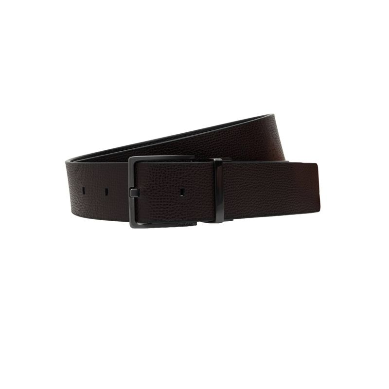 Fashion, accesorii si bijuterii - Barbati - Accesorii barbati - Curele barbati - Curea din piele reversibila Calvin Klein K50K510072, 110 cm, Negru/Maro - Infinity.ro