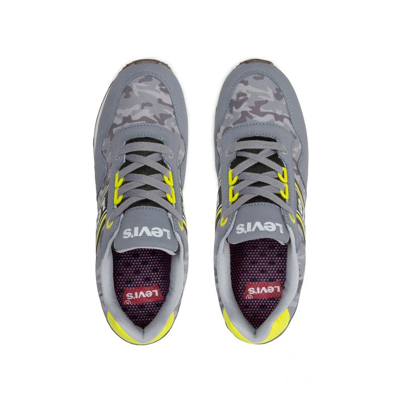 Fashion, accesorii si bijuterii - Copii - Incaltaminte copii - Sneakers si tenisi copii - Pantofi sport Levi's VSPR0061T, 38 EU, Gri - Infinity.ro