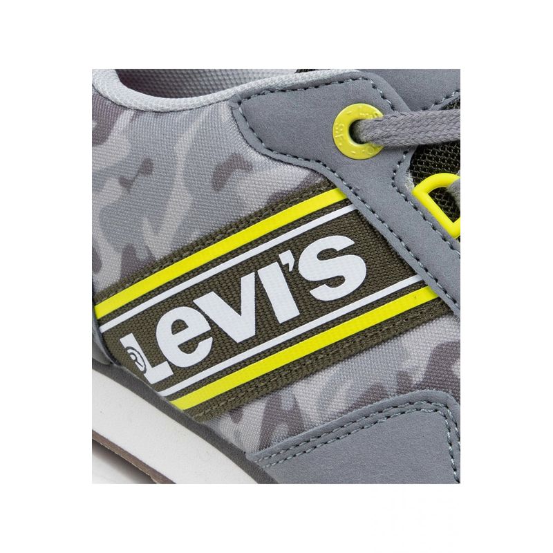 Fashion, accesorii si bijuterii - Copii - Incaltaminte copii - Sneakers si tenisi copii - Pantofi sport Levi's VSPR0061T, 38 EU, Gri - Infinity.ro