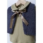 Fashion, accesorii si bijuterii - Copii - Imbracaminte copii - Treninguri si compleuri copii - Set 3 piese: fustita, bluzita si vestuta eleganta pentru bebelusi Fun Penguin, Tongs baby (Culoare: Gri, Marime: 18-24 Luni) - Infinity.ro