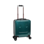 Sport si Outdoor - Articole de voiaj - Trolere - Troler calatorie pentru copii, personalizabil, model Easy Trip, 48x38x24 cm, roti 360, culoare verde ABYZ™ - Infinity.ro