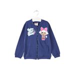 Fashion, accesorii si bijuterii - Copii - Imbracaminte copii - Bluze si camasi copii - Bluza cu fermoar LOL Surprise, Albastru, 4/5 ani, 104-110 CM - Infinity.ro