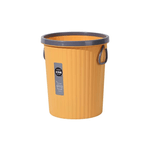 Casa si Gradina - Mobilier - Organizare si depozitare - Cosuri de gunoi - Cos Gunoi, 14L, Rotund, Material Plastic, culoare Galben  ABYZ™ - Infinity.ro