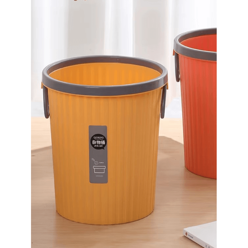 Casa si Gradina - Mobilier - Organizare si depozitare - Cosuri de gunoi - Cos Gunoi, 14L, Rotund, Material Plastic, culoare Galben  ABYZ™ - Infinity.ro