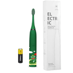 Ingrijire personala si Cosmetice - Igiena dentara - Periute de dinti electrice - Periuta de dinti Electrica Soft A-11562 pentru copii +3, cu baterie inclusa, culoare Verde  ABYZ™ - Infinity.ro