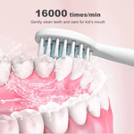 Ingrijire personala si Cosmetice - Igiena dentara - Periute de dinti electrice - Periuta de dinti Electrica Soft A-11562 pentru copii +3, cu baterie inclusa, culoare Verde  ABYZ™ - Infinity.ro