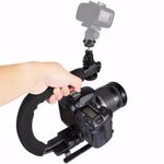 TV, Audio-Video si Foto - Aparate foto si accesorii - Accesorii foto si video - Stabilizatoare de imagine - Stabilizator Imagine, pentru Camera Video si Aparat Foto, Portabil, Forma de U - Infinity.ro