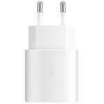 Laptop, Telefoane si Tablete - Telefoane mobile si accesorii - Accesorii Telefoane - Cabluri si adaptoare telefoane - Adaptor Original Samsung TA800EWE Incarcare Rapida 25W 3A USB-C Alb Bulk Packing - Infinity.ro
