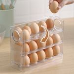 Casa si Gradina - Bucatarie si vesela - Organizare si depozitare bucatarie - Cutii alimentare - Organizeaza Eficient Cu Cutia Depozitare 30 Oua - Perfecta Pentru Usa Frigiderului - Infinity.ro