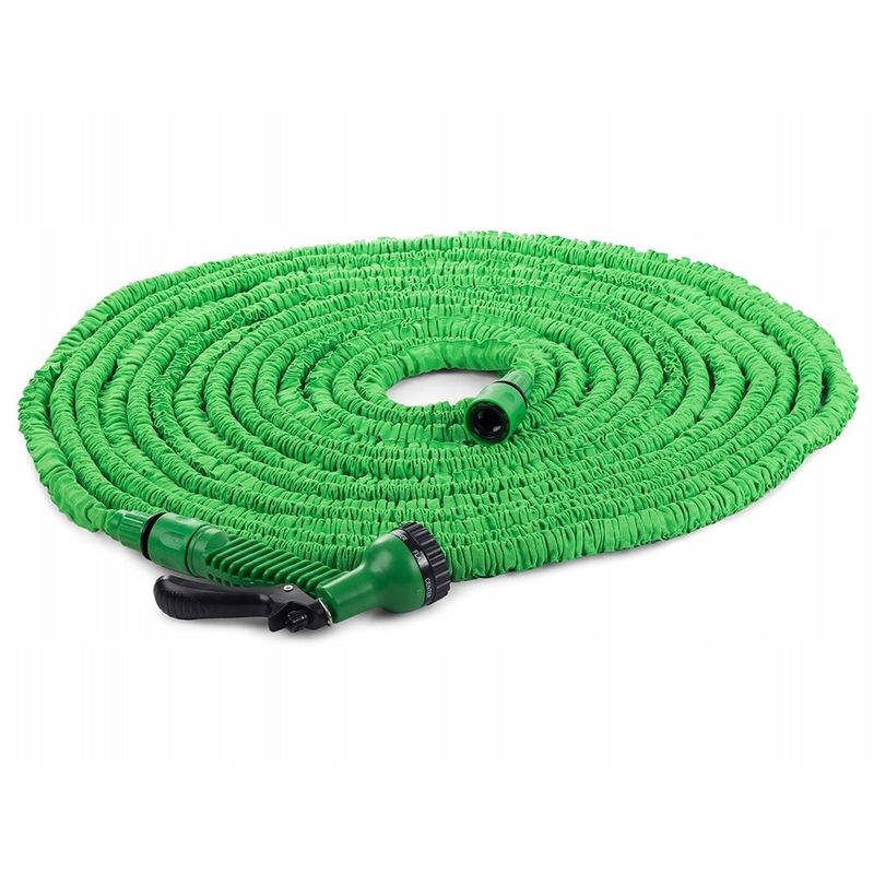 Casa si Gradina - Gradinarit si plante - Instalatii si accesorii pentru irigatii - Aparate pentru stropit gradina - Stropitoare cu furtun extensibil integrat 20-60 m, Verde - Infinity.ro