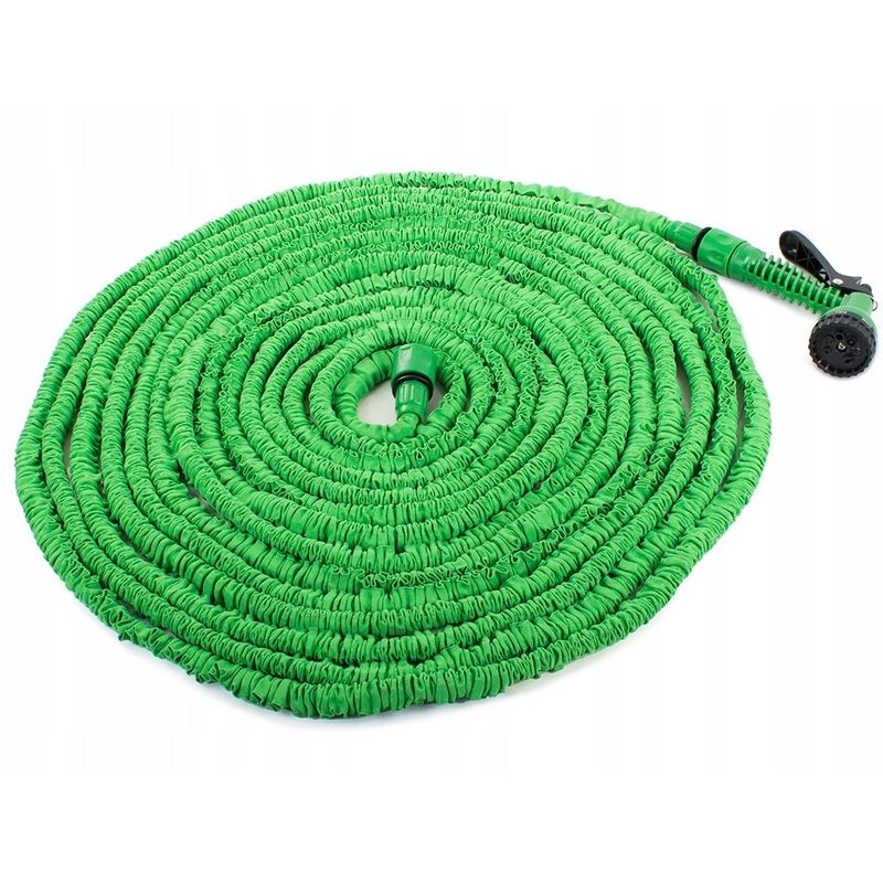 Casa si Gradina - Gradinarit si plante - Instalatii si accesorii pentru irigatii - Aparate pentru stropit gradina - Stropitoare cu furtun extensibil integrat 20-60 m, Verde - Infinity.ro