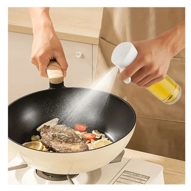 Casa si Gradina - Bucatarie si vesela - Ustensile bucatarie - Oliviere - Oliviera tip spray, 300ml utilizat pentru ulei, otet sau alte lichide, Negru - Infinity.ro