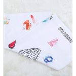 Casa si Gradina - Textile si covoare - Pături și cuverturi - Paturici copii - Paturica Milestone subtire pentru fotografii memorabile Inima Drool - Infinity.ro