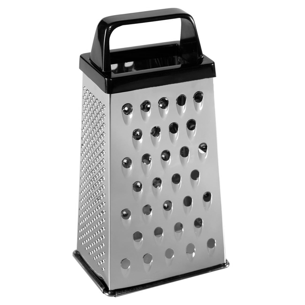 Razatoare inox, 4 laturi, 16.5cm, maner negru