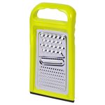 Casa si Gradina - Bucatarie si vesela - Ustensile bucatarie - Razatori si curatatoare - Razatoare plastic, 28cm, suprafata metalica, culoare verde lime - Infinity.ro