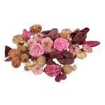 Casa si Gradina - Decoratiuni - Aromaterapie si lumanari - Odorizante camera - Potpourri decorativ, model rose, multicolor, capacitate 120g - Infinity.ro
