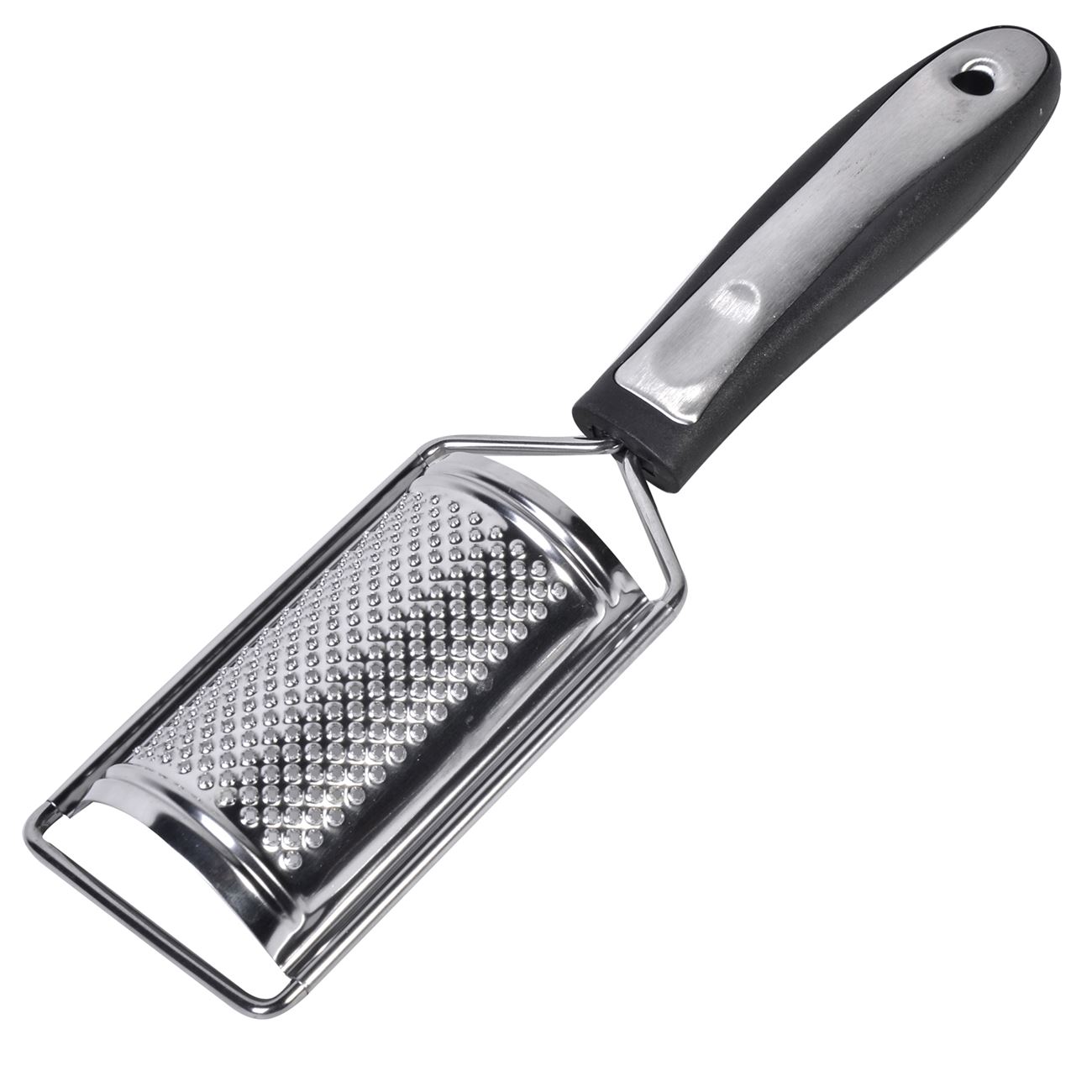 Razatoare metalica, maner ergonomic, 22cm, argintiu