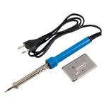 Casa si Gradina - Constructii - Scule electrice si accesorii - Pistoale de lipit - Ciocan de lipit, model 110v-240v, putere 40w, lungime 22cm, albastru, cu suport - Infinity.ro