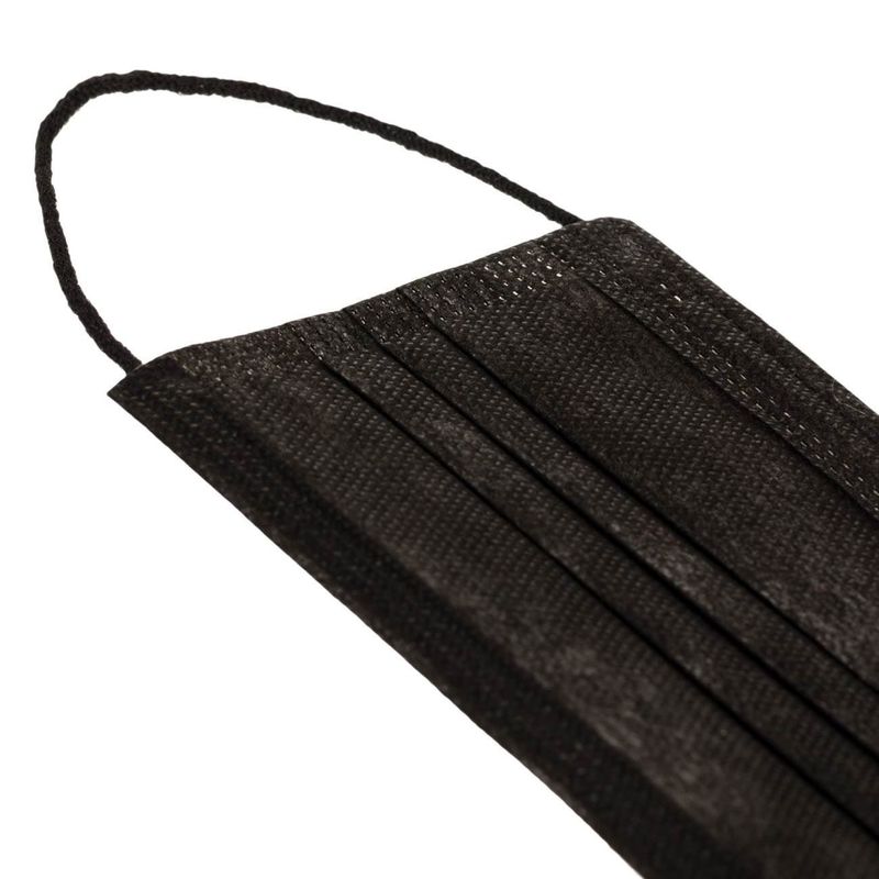 Ingrijire personala si Cosmetice - Dezinfectante - Masti faciale - Masca de protectie, synek, de unica folosinta, 3 straturi, set 10 bucati, negru - Infinity.ro