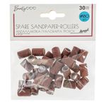 Ingrijire personala si Cosmetice - Aparate & accesorii ingrijire personala - Aparate cosmetice - Aparate pentru manichiura-pedichiura - Rezerve inele abrazive, #180 grit, set 30 bucati, indepartare acrygel - Infinity.ro