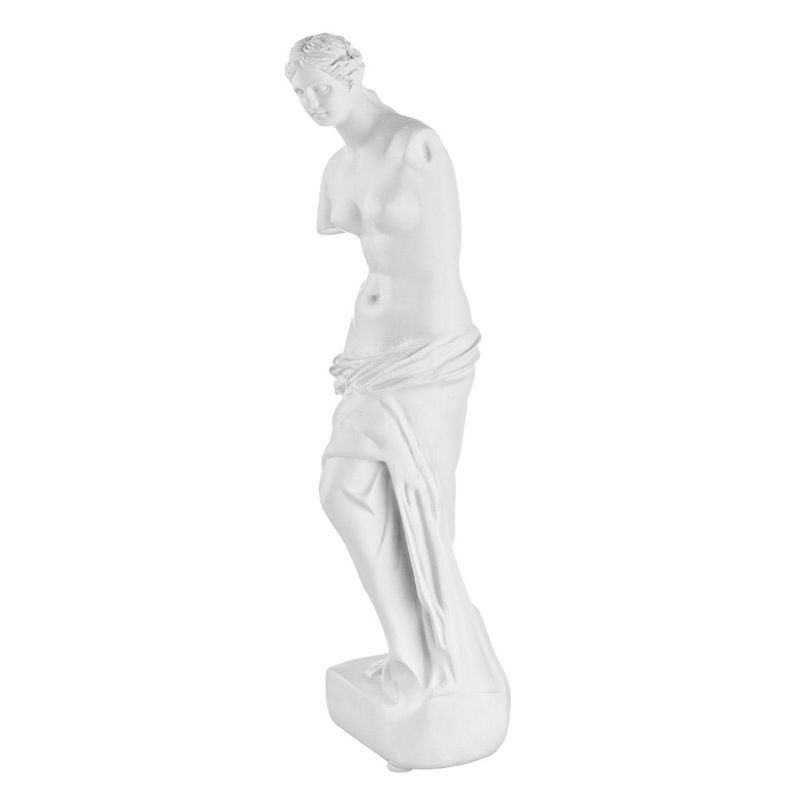 Casa si Gradina - Decoratiuni - Obiecte decorative - Accesorii decorative - Statueta decorativa, replica afrodita din milos, poliresina, inaltime 28cm, alb - Infinity.ro