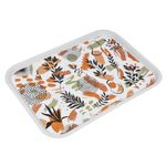 Casa si Gradina - Bucatarie si vesela - Ustensile bucatarie - Tavi servire - Tava de servit, plastic, model abstract, multicolor, 42 x 30x 1.5cm - Infinity.ro