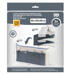 Casa si Gradina - Mobilier - Organizare si depozitare - Cutii depozitare - Sac depozitare vid, 3d, dimensiuni 180x 50x 90cm, transparent - Infinity.ro