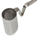 Casa si Gradina - Bucatarie si vesela - Vase pentru gatit - Ceainice si infuzoare - Infuzor ceai, inoxidabil, maner lung 11cm, argintiu - Infinity.ro