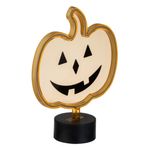 Casa si Gradina - Corpuri si surse de iluminat - Veioze si lampi - Lampi de veghe - Lampa led halloween, model dovleac, lumina statica, portocaliu, 22 x 8 x 26.5cm, 3v, 0.06w, plastic - Infinity.ro