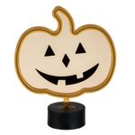 Casa si Gradina - Corpuri si surse de iluminat - Veioze si lampi - Lampi de veghe - Lampa led halloween, model dovleac, lumina statica, portocaliu, 22 x 8 x 26.5cm, 3v, 0.06w, plastic - Infinity.ro