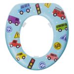 Jucarii, Copii si Bebe - Igiena si ingrijire - Baia bebelusului - Olite si reductoare WC - Reductor wc honey baby, vehicule, multicolor, 29 x 27cm - Infinity.ro