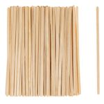 Jucarii, Copii si Bebe - Jucarii si jocuri - Jucarii & jocuri educative - Seturi de artizanat - Set betisoare lemn pentru creatii, culoare naturala, dimensiuni 19 x0.5 cm, 100 bucati - Infinity.ro