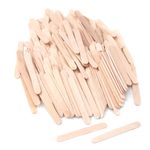 Jucarii, Copii si Bebe - Jucarii si jocuri - Jucarii & jocuri educative - Seturi de artizanat - Betisoare lemn, arts & crafts, 5.5 x0.5cm, set 200 bucati, culoare naturala - Infinity.ro
