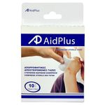 Ingrijire personala si Cosmetice - Sanatate si wellness - Aparate medicale - Dispozitive si accesorii medicale uz casnic - Pansamente sterile aidplus, set 10 bucati, dimensiune 7.5 x 7.5cm, tifon, absorbante - Infinity.ro