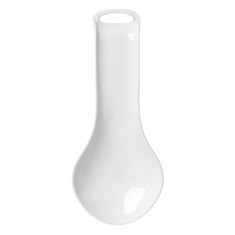 Casa si Gradina - Bucatarie si vesela - Organizare si depozitare bucatarie - Suporturi tacamuri si vase - Suport ustensile, plastic, alb, 26cm, potrivit pentru masina de spalat vase - Infinity.ro