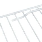 Casa si Gradina - Mobilier - Biblioteci si rafturi - Rafturi - Raft organizator extensibil, metalic, alb, 37 x 16 x 13.5 cm, greutate maxima 8 kg - Infinity.ro