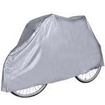 Sport si Outdoor - Echipament Sportiv - Accesorii echipament sportiv - Huse protectie articole sportive - Husa protectie bicicleta, plastic, dimensiuni 210x 100x 130 cm, gri - Infinity.ro