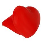 Jucarii, Copii si Bebe - Jucarii si jocuri - Jucarii de rol - Frumusete, bijuterii si accesorii fetite - Inel silicon, inima rosie cu lumina, fete, baterii incluse - Infinity.ro