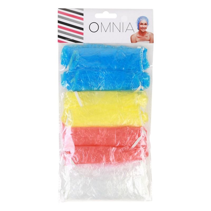 Ingrijire personala si Cosmetice - Ingrijire personala - Ingrijire par - Accesorii tuns si vopsit - Set casti dus, omnia, multicolor, 8 bucati - Infinity.ro